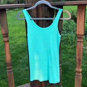 Green/teal Comfy Tank